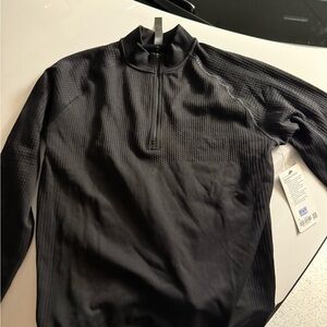 lululemon athletica Men's Black Quarter-Zip Pullover